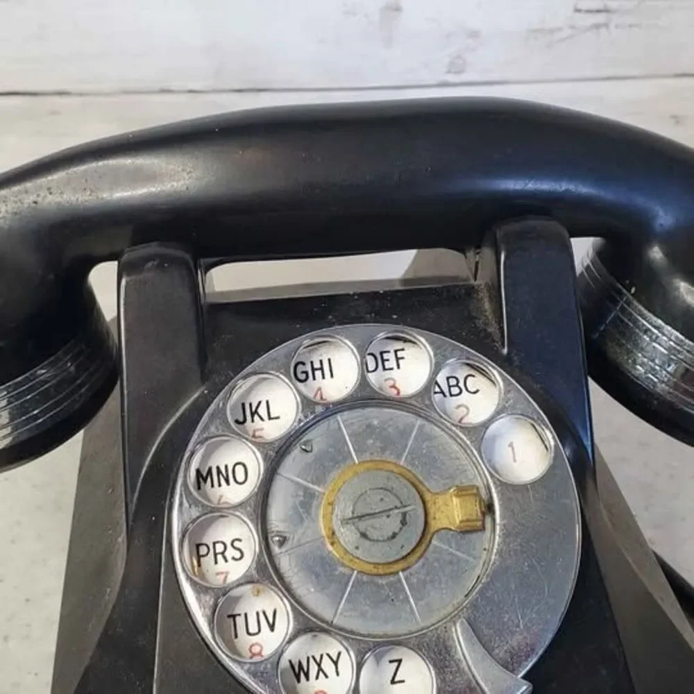 Vintage MCM Monophone Rotary Telephone